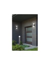 Applique Led da Esterno Doppia Luce Hudson Alluminio Trio Lighting