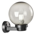 Applique Sf. Fume' D.20 E27  linea globo  nero