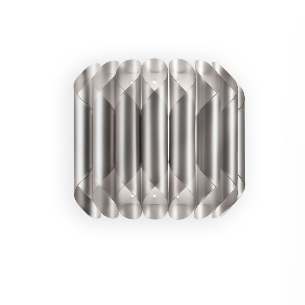 Applique da parete moderna Silver Cm. 32 x 16 x 30h