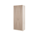 Armadio 2 ante senza cassetti colore Olmo H210x91x52cm