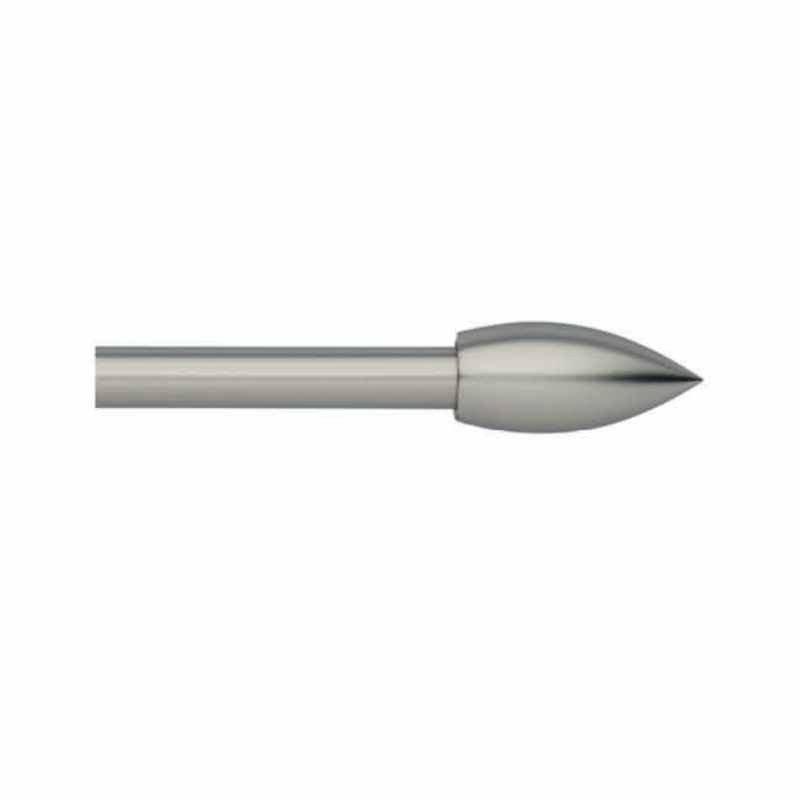 Bastone per tenda cm 160 x 300 inox satinato