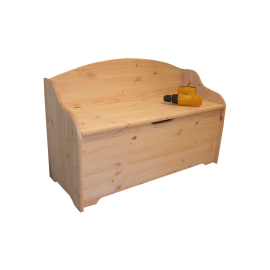 Cassapanca con Spalliera Cm. 102 x 41 x 67h