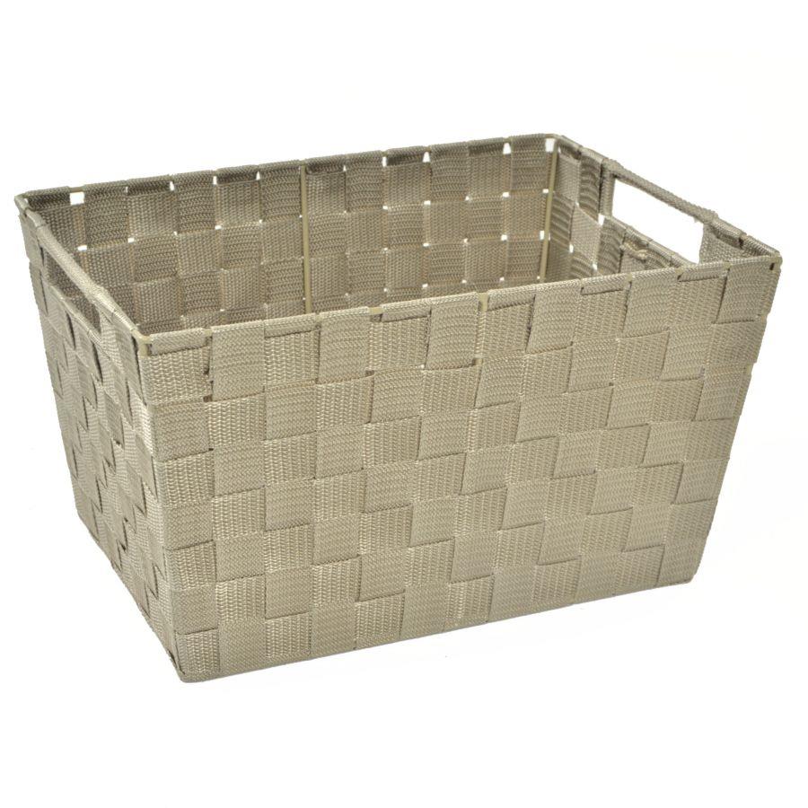 Cassetto poliestere tortora cm 35x25h20