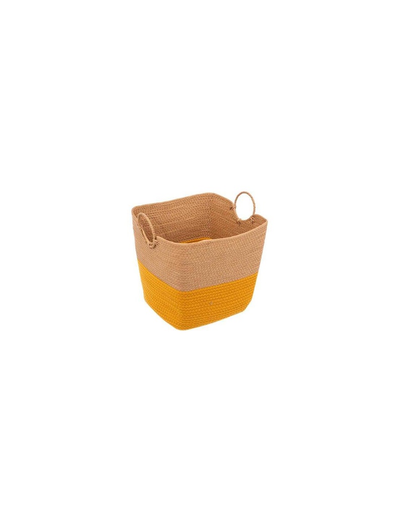 Cesta 174746A 2 Mis Multiuso Ocra 32x28x29cm