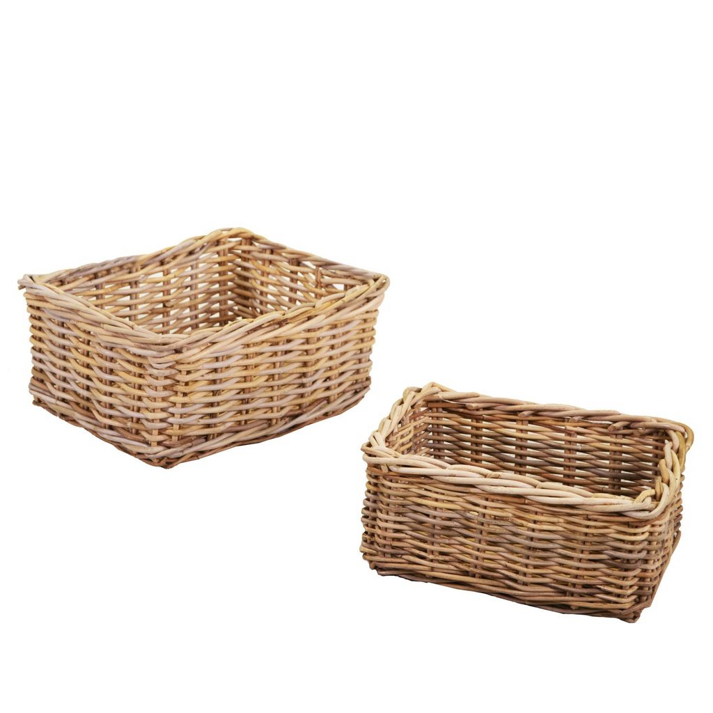 Cesta kubu giunco 1-2 cm 46x36h21