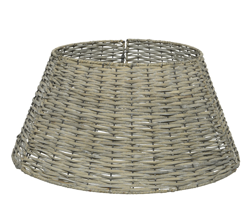 Copri base per albero di Natale Willow colore Grigio H 28 x ø 70 cm