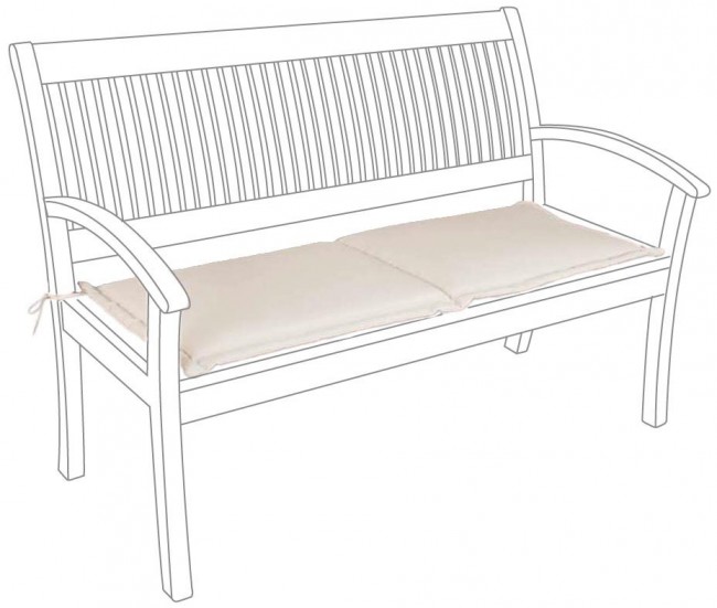 Cuscino Poly Spun Naturale Panca 2P
