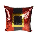 Cuscino paillette cintura babbo nct-0620 cm. 40 x 40