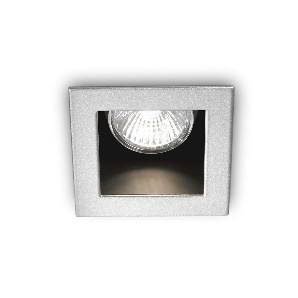 Faretto ad incasso alluminio L 90 x H 115 x P 90 mm