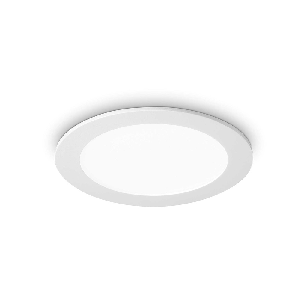 Faretto ad incasso bianco D 118 x H 35 mm