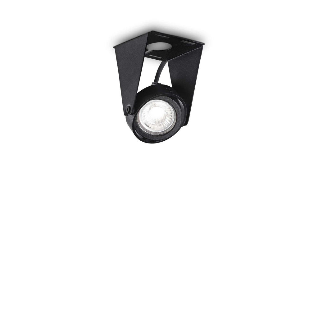 Faretto ad incasso nero L 80 x H 100 x P 80 mm