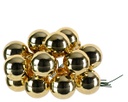 Grappolo decorativo di Natale oro ø2 cm