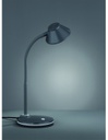 Lampada Led Scrivania Ufficio Moderno Berry Grigio Trio Lighting