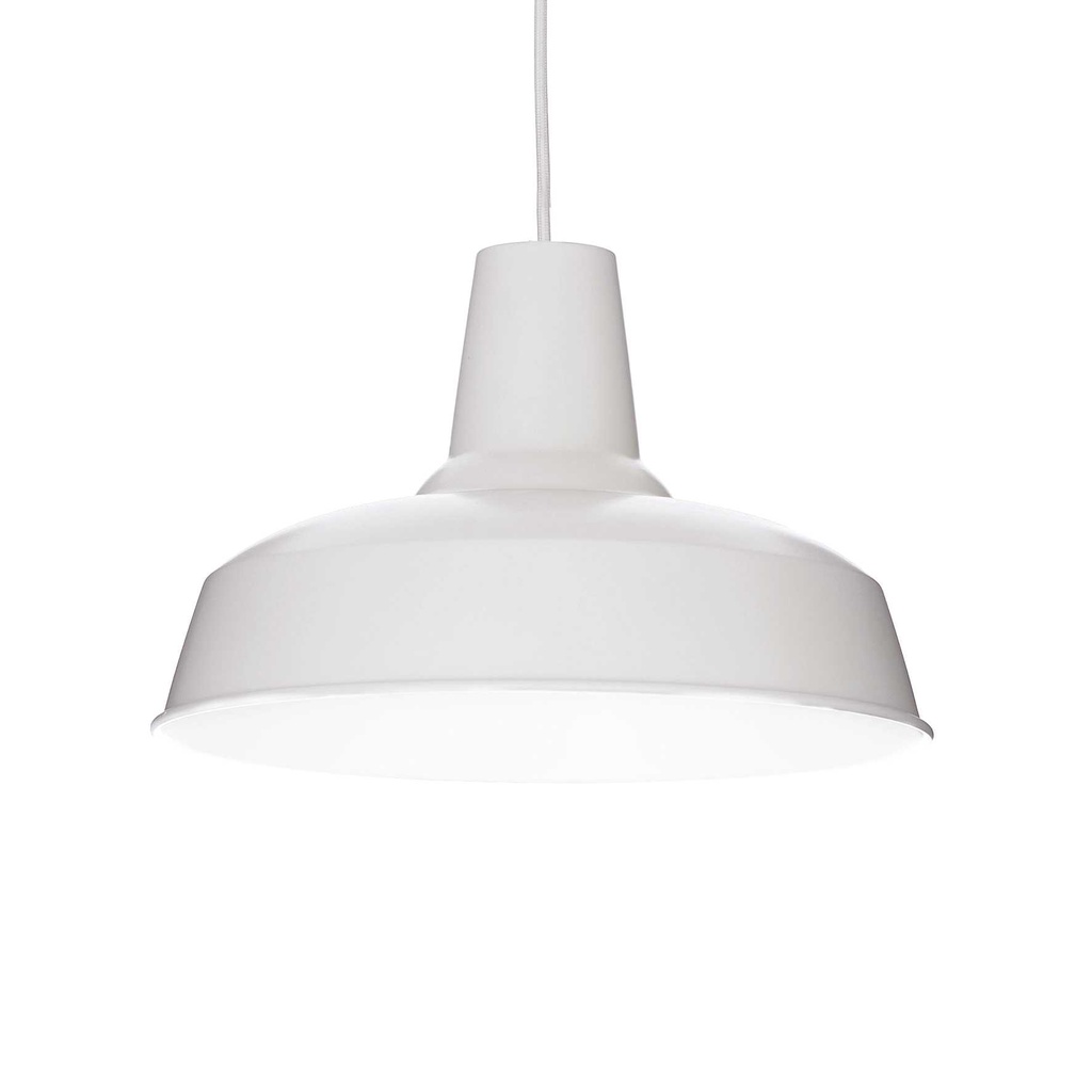 Lampada a sospensione bianco D 350 x H min 475 - max 2225 mm