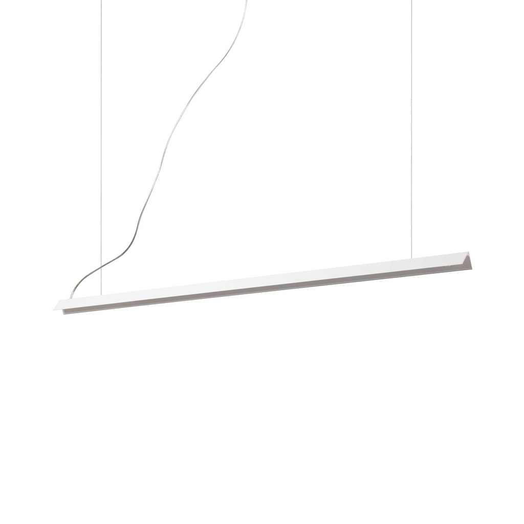 Lampada a sospensione bianco L 1100 x H min 280 - max 2000 x P 34 mm