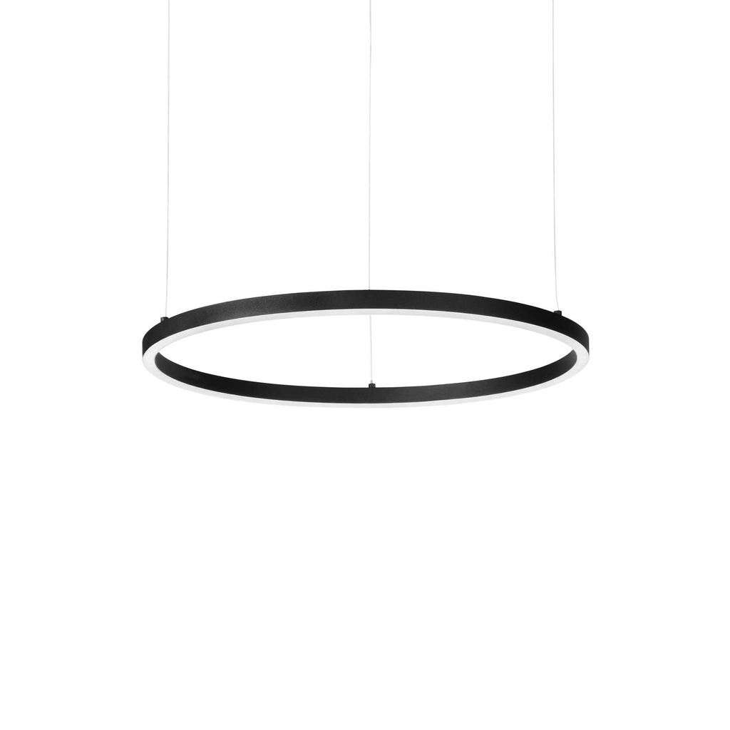 Lampada a sospensione nero D 500 x H min 275 - max 2025 mm