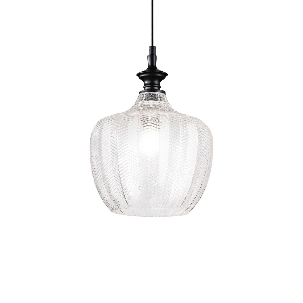 Lampada a sospensione trasparent D 230 x H min 580 - max 2330 mm