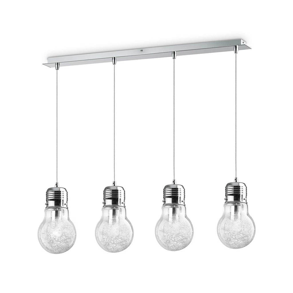 Lampada a sospensione trasparent L 900 x H min 350 - max 1100 x P 150 mm