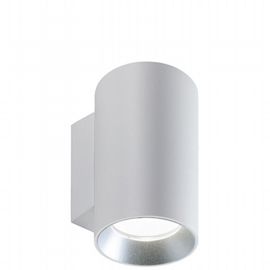 Lampada da Parete in Alluminio Pressofuso con Diffusori in Vetro Trasparente - 20W - 2620 Lumen - Classe E - Luce Calda bianco