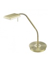 Lampada da Scrivania Led 12w Dimmerabile Bergamo Ottone Trio Lighting