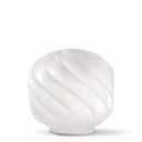 Lampada da Tavolo LAP Bianco in Plastica Cm. 40 x 39 h