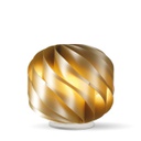 Lampada da Tavolo LAP New Gold in Plastica Cm. 40 x 39h