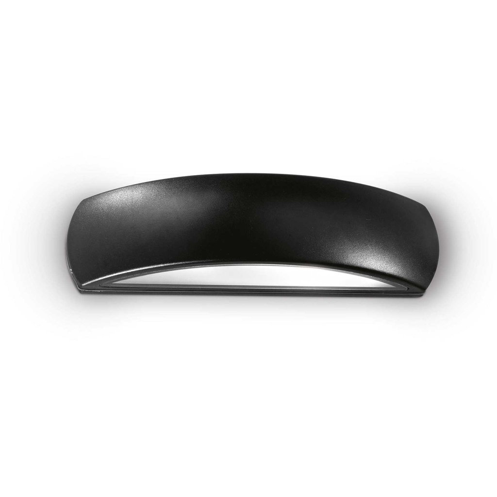 Lampada da parete GIOVE nera - L 330 x H 80 x P 100 mm