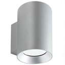 Lampada da parete in alluminio pressofuso con diffusori in vetro trasparente - 20W, 2120 lumen alluminio