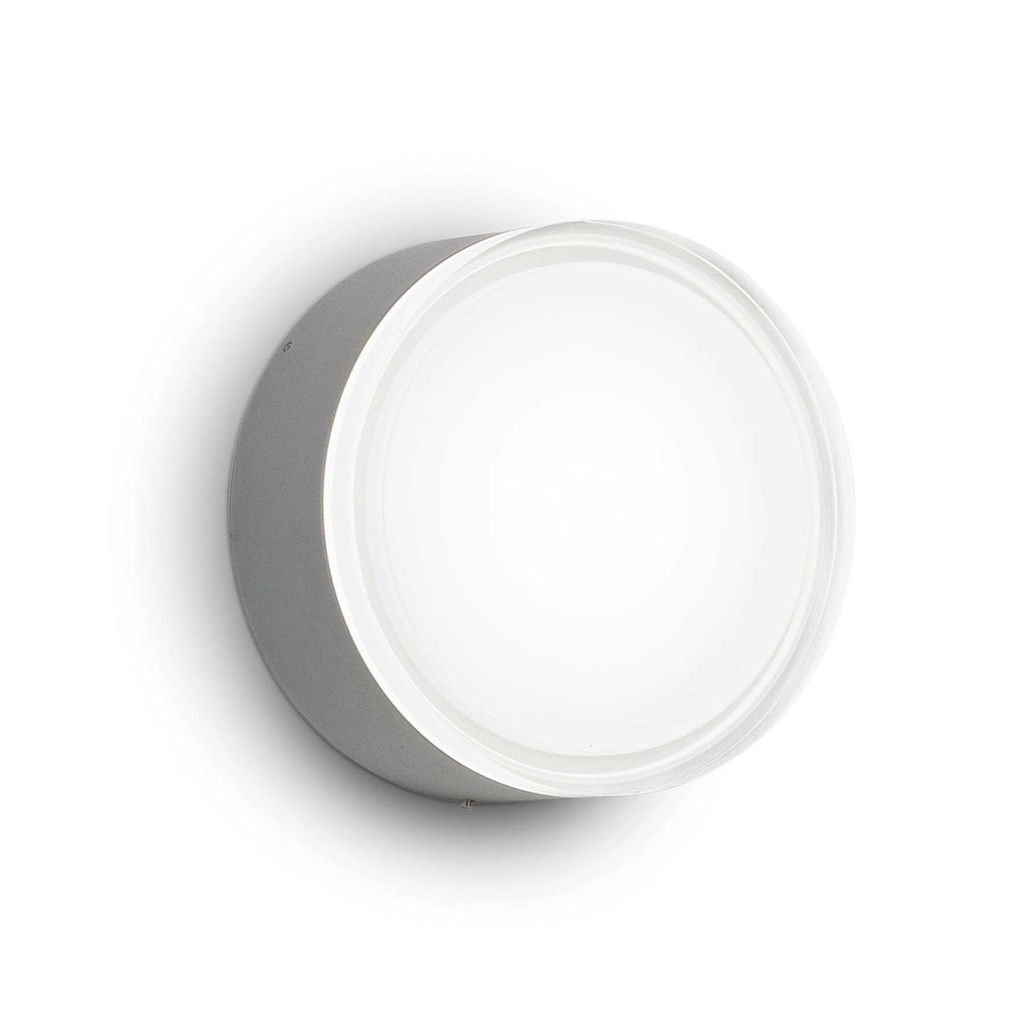 Lampada da soffitto Urano, antracite, D160xH75mm