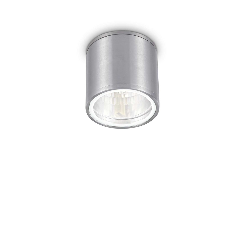 Lampada da soffitto alluminio D 110 x H 115 mm