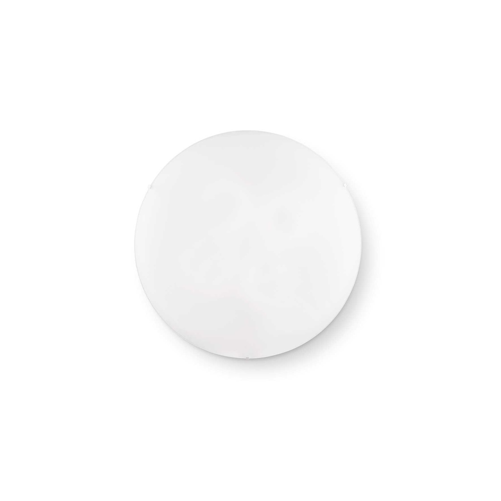 Lampada da soffitto bianco D 500 x H 125 mm