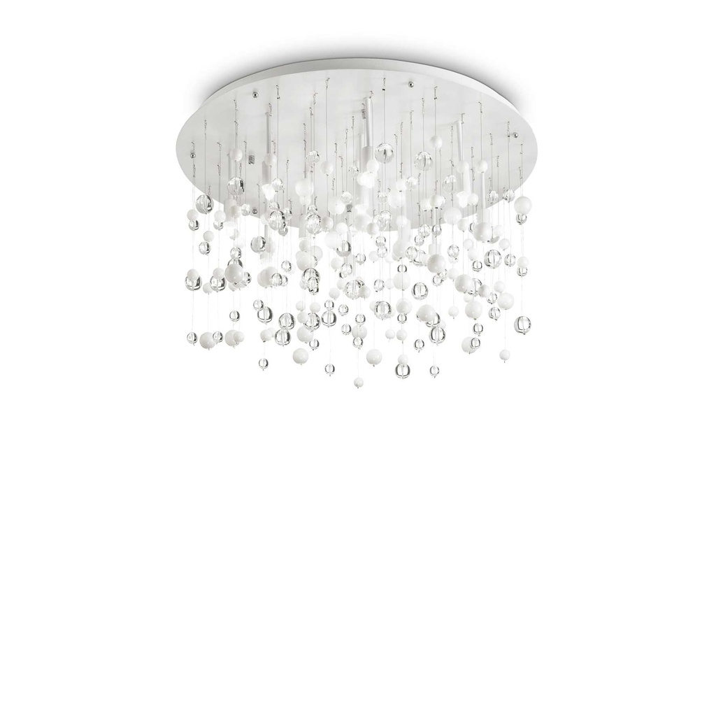 Lampada da soffitto bianco D 630 x H 315 mm