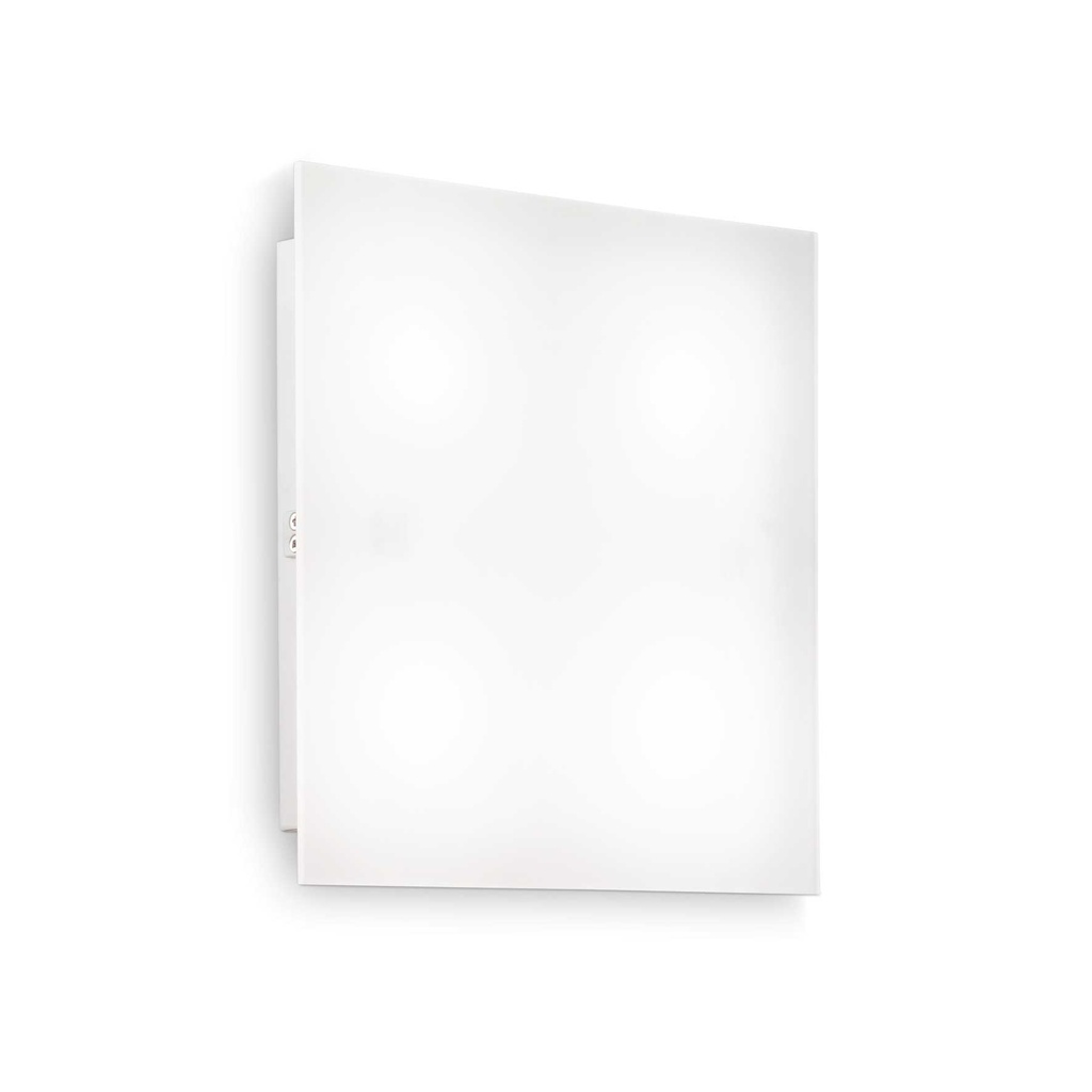 Lampada da soffitto bianco L 400 x H 50 x P 400 mm