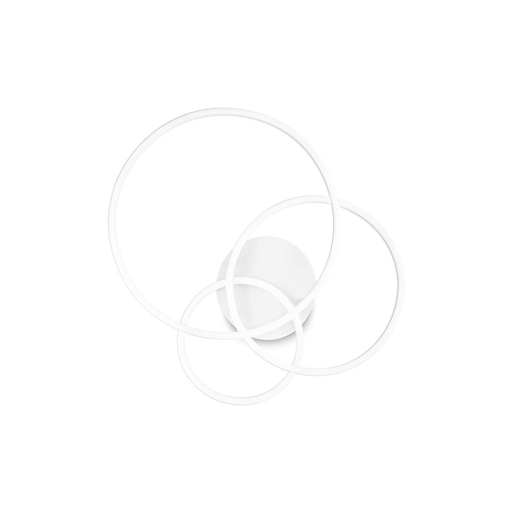 Lampada da soffitto bianco L 610 x H 100 x P 560 mm