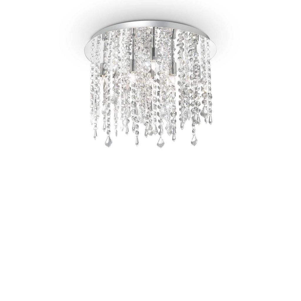 Lampada da soffitto cromo D 400 x H 305 mm
