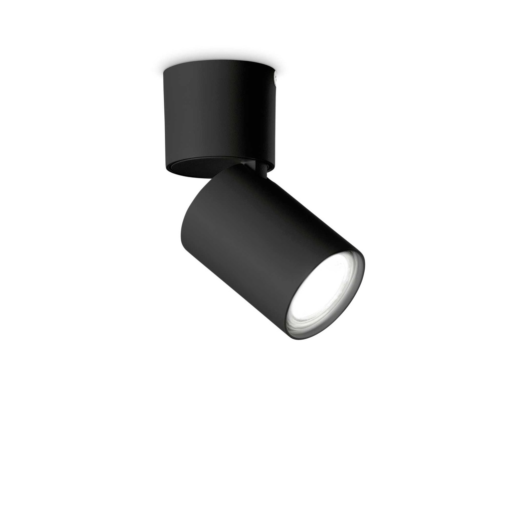 Lampada da soffitto nero D 60 x H 130 mm