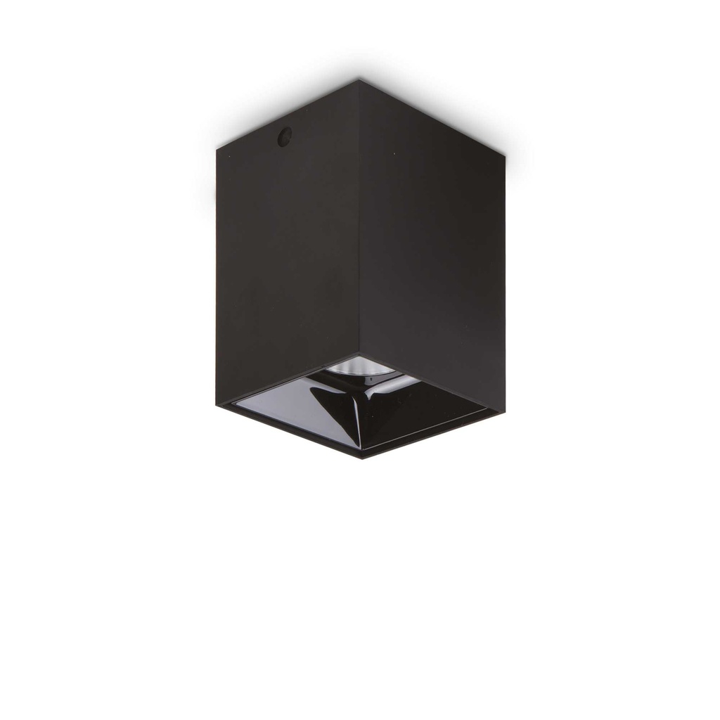 Lampada da soffitto nero L 75 x H 110 x P 75 mm