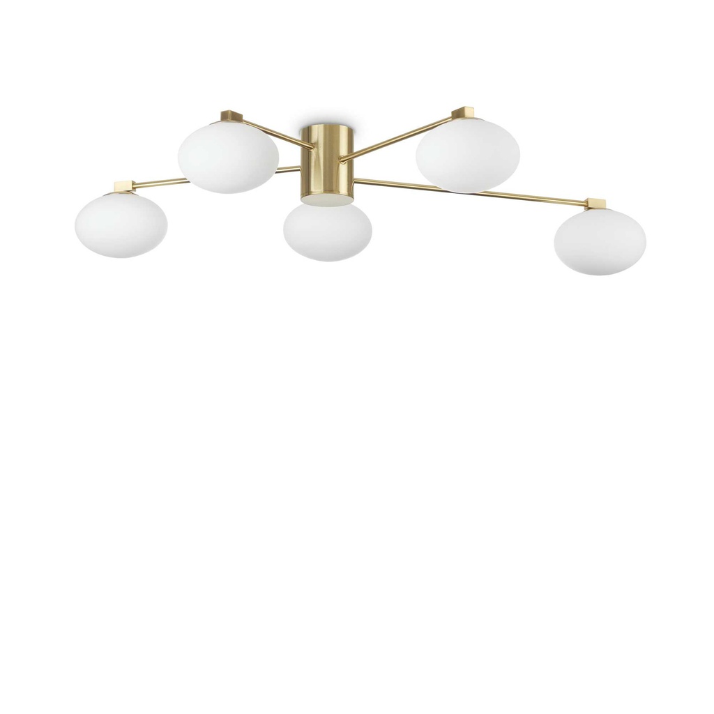 Lampada da soffitto ottone D 900 x H 200 mm