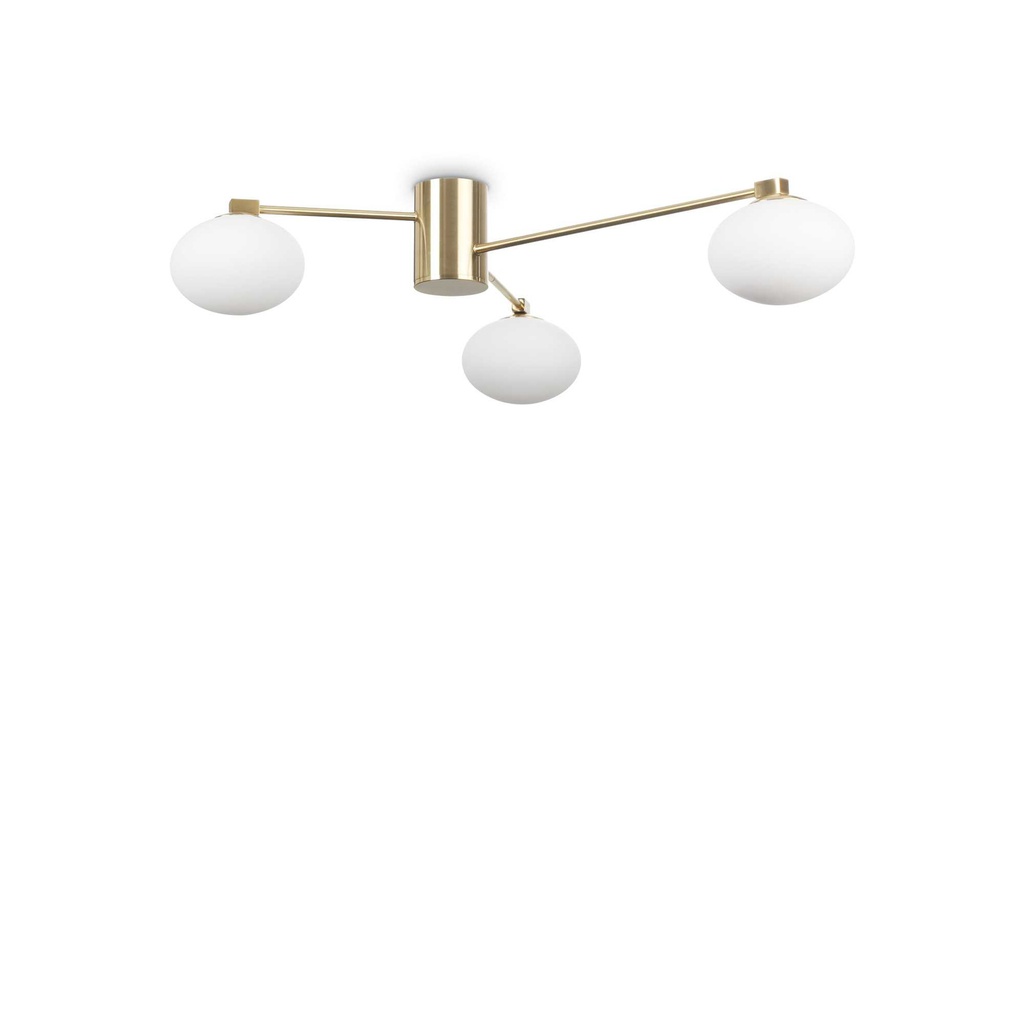 Lampada da soffitto ottone D 900 x H 200 mm