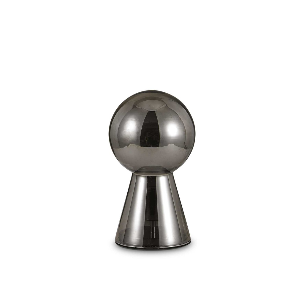 Lampada da tavolo Birillo TL1 fumé - D 175 x H 300 mm