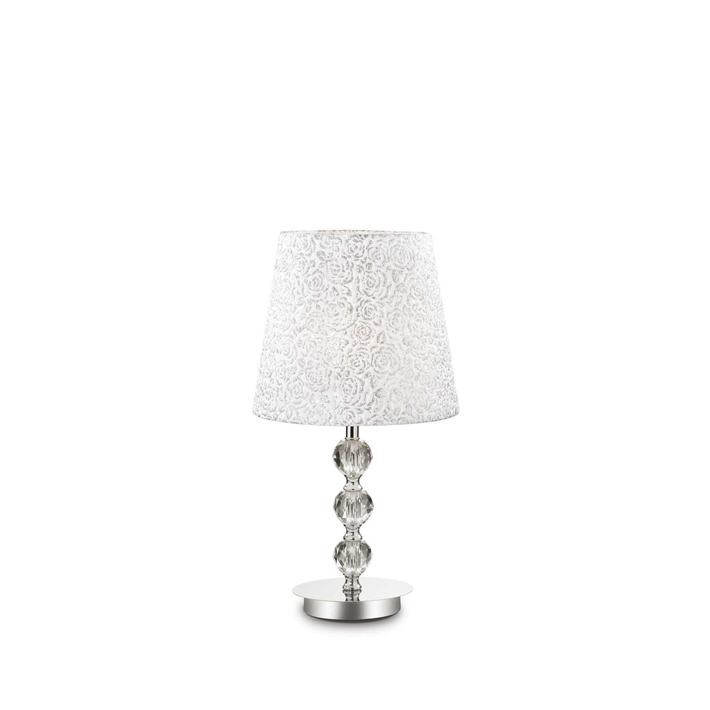 Lampada da tavolo cromo D 250 x H 465 mm