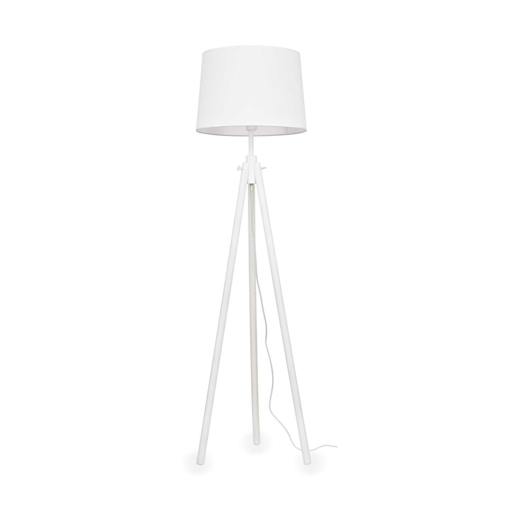 Lampada da terra YORK - D 480 x H 1640 mm - Bianco