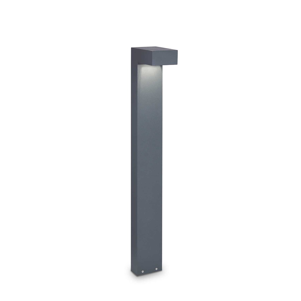 Lampada da terra antracite L 100 x H 800 x P 160 mm