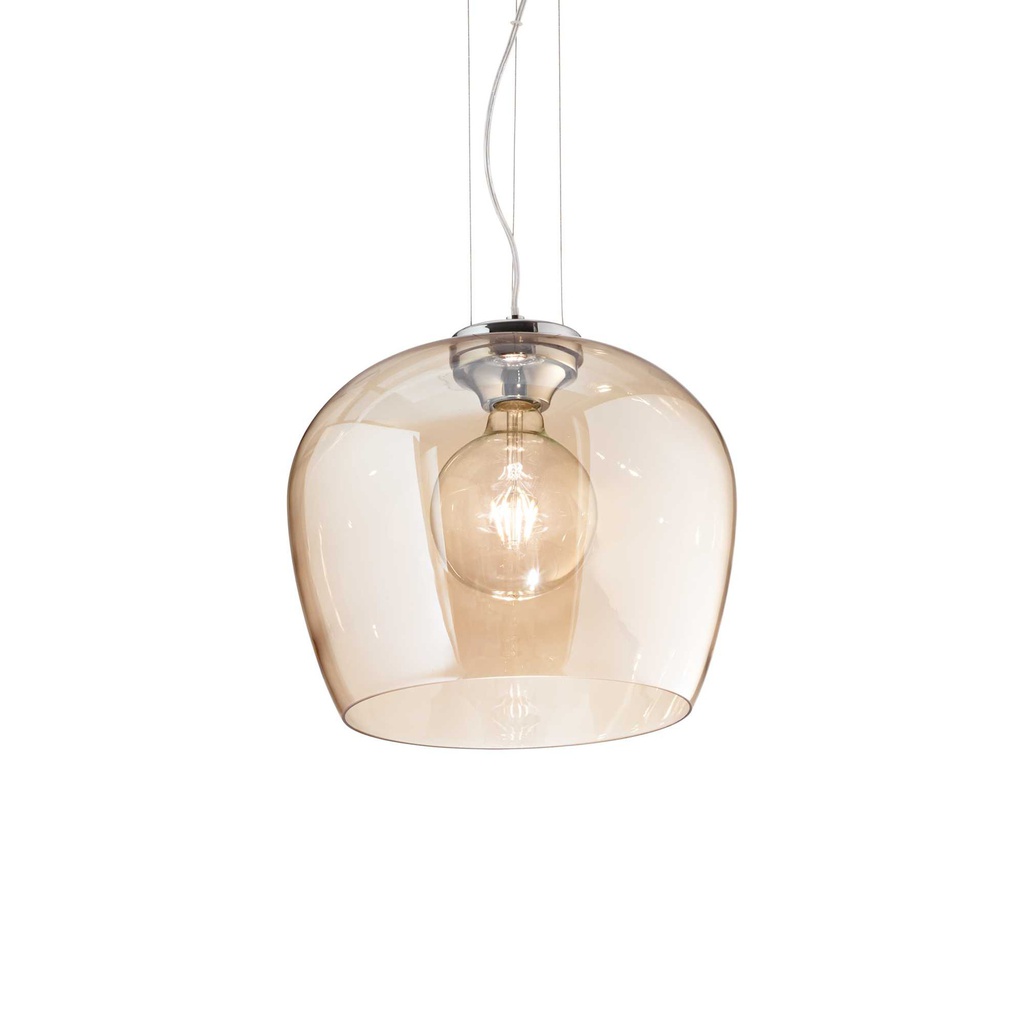 Lampada sospensione BLOSSOM D320xH530-2280mm Ambra