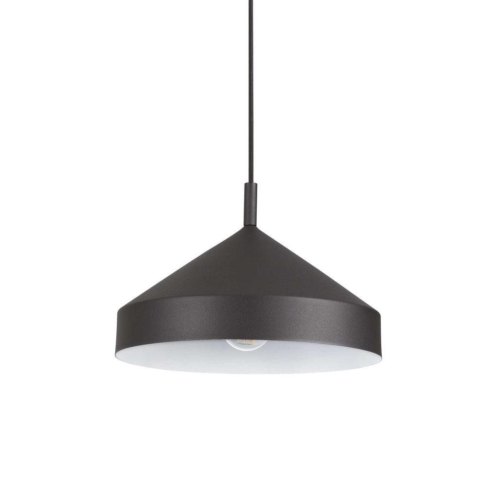 Lampada sospesa Yurta D30 nera 300x400-2150mm