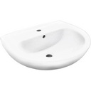 Lavabo sospeso &quot;Felce&quot; in ceramica, largo 60 cm.