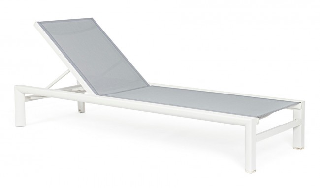 Lettino Skipper New C-Ruote Bianco Yk11