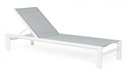 Lettino Skipper New C-Ruote Bianco Yk11