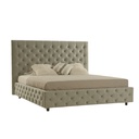 Letto matrimoniale contenitore Sondrio tortora EFFEZ