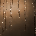 Luce tenda 200 led plastica bianco caldo cm450